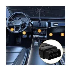 Dimensions et gabarit du Diag-OBD2 Bluetooth